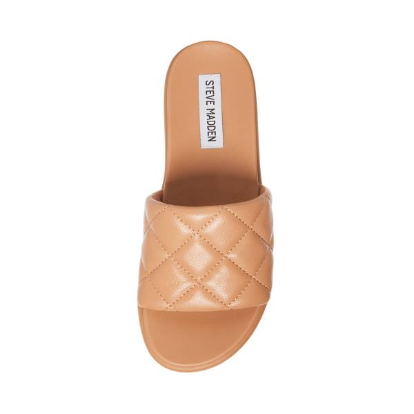 Steve Madden Abell Tan Sandalet Kadın Kahverengi | SM-908WF