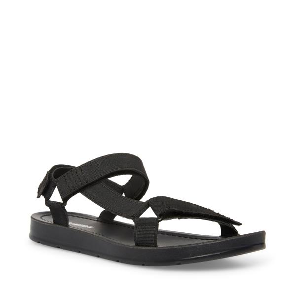 Steve Madden Ahenley Sandalet Çocuk Siyah | SM-419ON