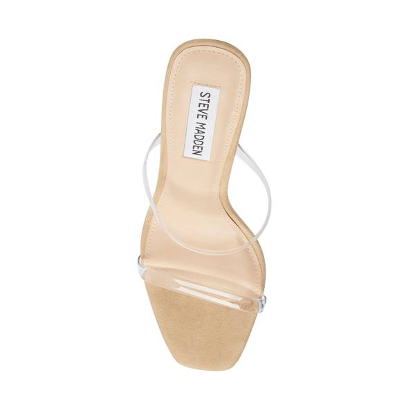 Steve Madden Andrina Heel Topuklu Ayakkabı Kadın Clear | SM-647KC