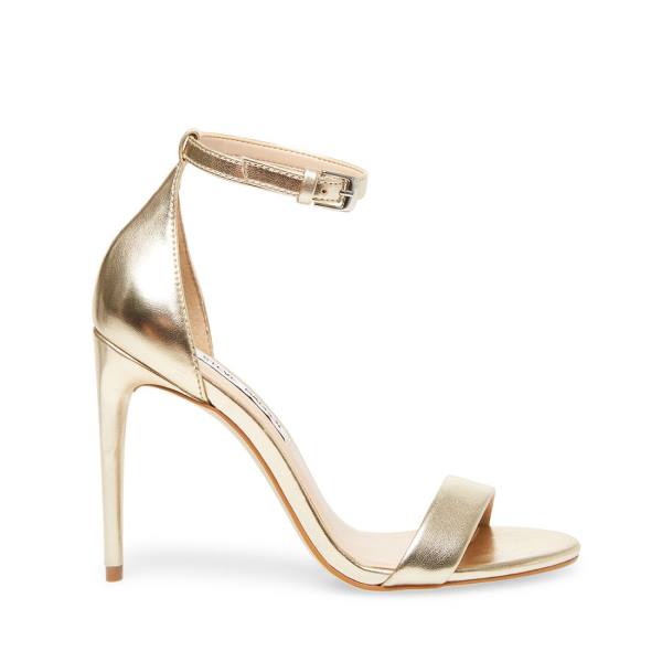 Steve Madden Angelina Metallic Heel Topuklu Ayakkabı Kadın Metal | SM-835WF