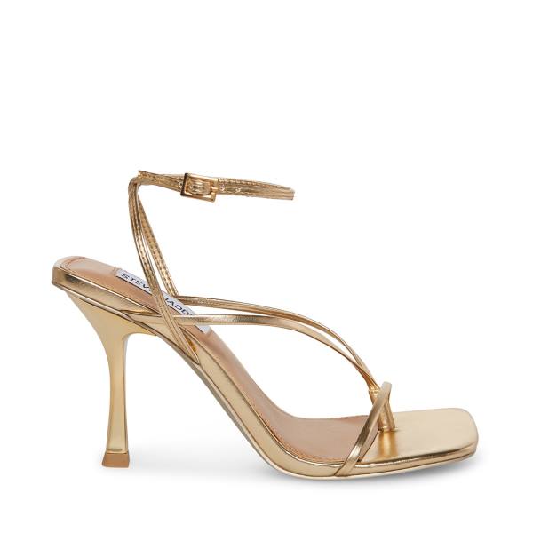 Steve Madden Annie Champagne Heel Topuklu Ayakkabı Kadın Camouflage | SM-168BL