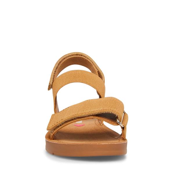 Steve Madden Apasquel Tan Sandalet Çocuk Kahverengi | SM-690DA