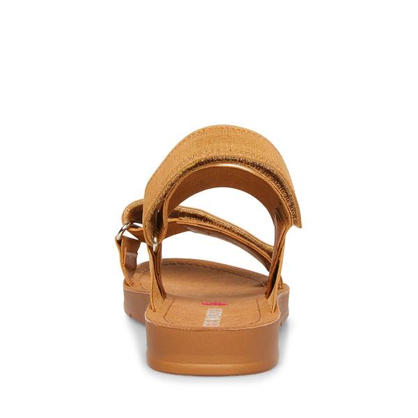 Steve Madden Apasquel Tan Sandalet Çocuk Kahverengi | SM-690DA