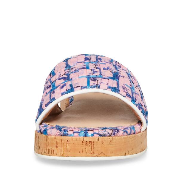 Steve Madden Aria Sandalet Kadın Pembe Renkli | SM-286SO