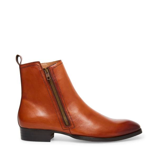 Steve Madden Aspenn-l Tan Deri Bot Erkek Kahverengi | SM-947XO