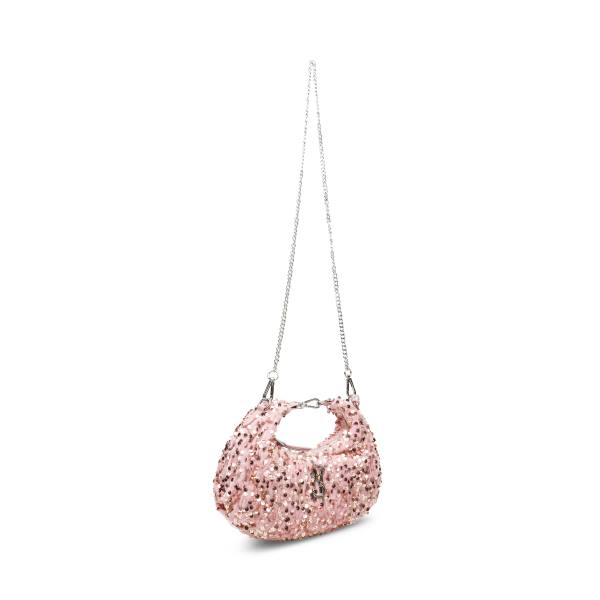 Steve Madden Bbrenda Sequins Blush Çapraz Askılı Çanta Kadın Pembe | SM-947HV