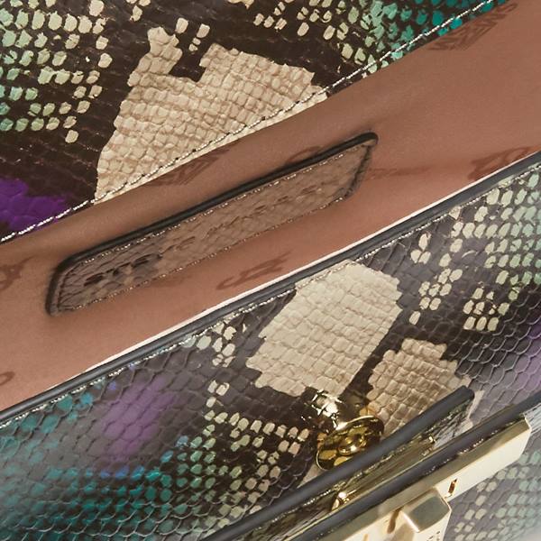 Steve Madden Bdignify Snake Çapraz Askılı Çanta Kadın Mor Yılan | SM-628BJ