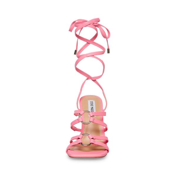 Steve Madden Bella Heel Topuklu Ayakkabı Kadın Pembe | SM-527LN