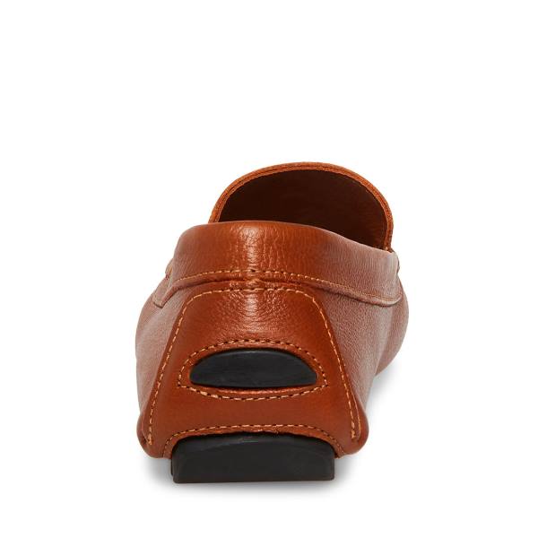 Steve Madden Bergamo Tan Deri Loafer Ayakkabı Erkek Kahverengi | SM-923KT