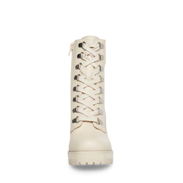 Steve Madden Beso Bone Deri Bot Kadın Bej Rengi | SM-027TY