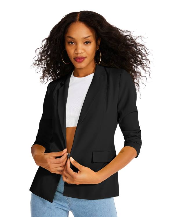 Steve Madden Black Blazer Ceket Kadın Siyah | SM-051HO