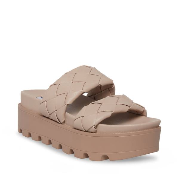 Steve Madden Briar Taupe Sandalet Kadın Gri Kahverengi | SM-926BH