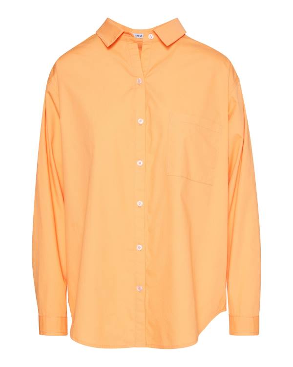 Steve Madden Bright Button Down Üstler Kadın Turuncu | SM-491FN