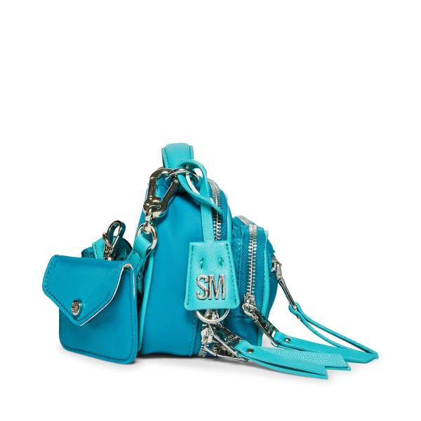 Steve Madden Bronda Teal Çapraz Askılı Çanta Kadın Turkuaz | SM-157MR