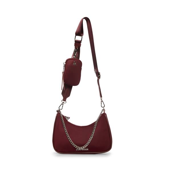 Steve Madden Bvital Burgundy Omuz Çantası Kadın Bordo | SM-264NZ