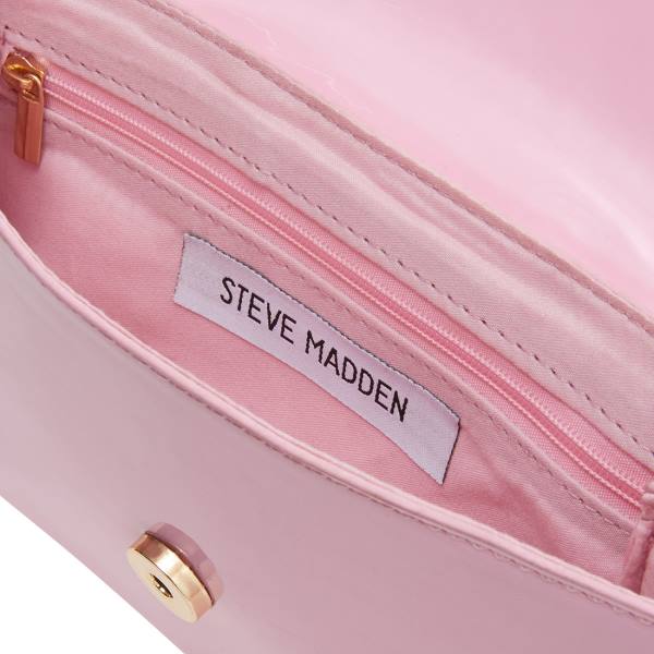 Steve Madden Bworldly Rugan Omuz Çantası Kadın Pembe | SM-482HM