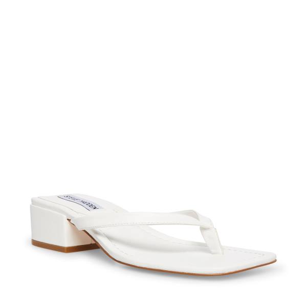 Steve Madden Claudette Sandalet Kadın Beyaz | SM-578TP