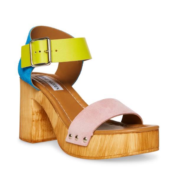 Steve Madden Colada Heel Topuklu Ayakkabı Kadın Renkli | SM-248QR