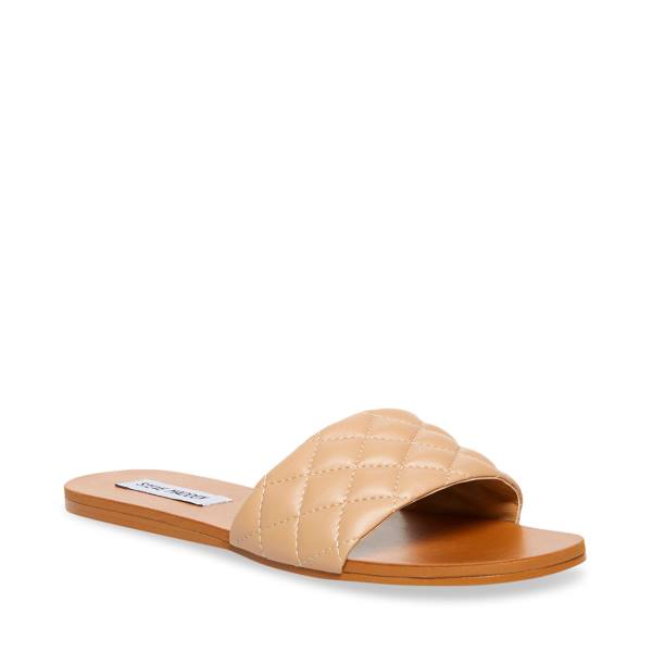 Steve Madden Damaris Natural Sandalet Kadın Bej Rengi | SM-238IW