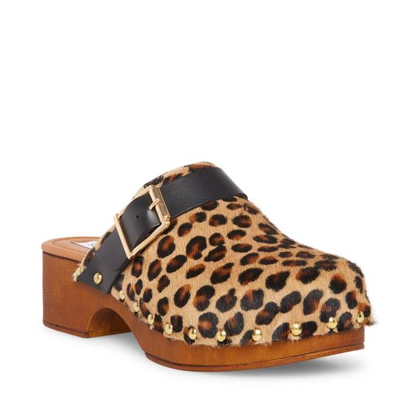 Steve Madden Dana-p Leopard Heel Topuklu Ayakkabı Kadın Leopar | SM-140SE