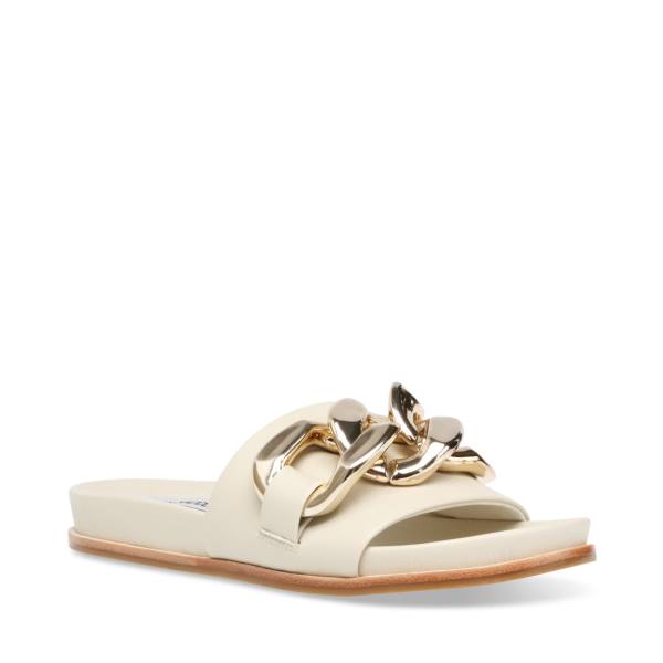 Steve Madden Delay Bone Sandalet Kadın Bej Rengi | SM-374EM