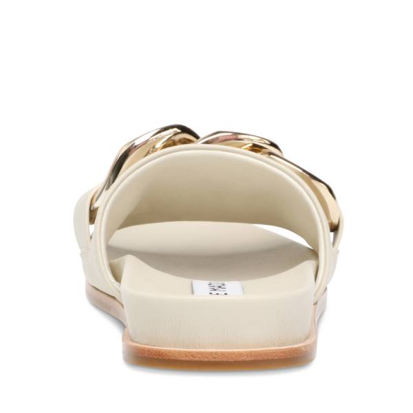 Steve Madden Delay Bone Sandalet Kadın Bej Rengi | SM-374EM