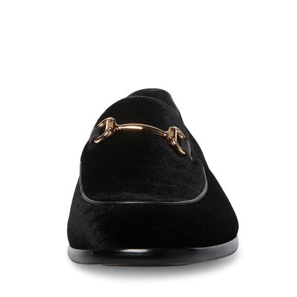 Steve Madden Diego-v Velvet Loafer Ayakkabı Erkek Siyah | SM-419SM