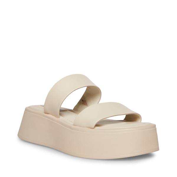 Steve Madden Dorian Bone Sandalet Kadın Bej Rengi | SM-837HP