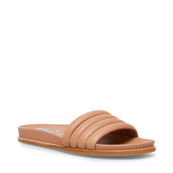 Steve Madden Drips Tan Sandalet Kadın Bej Rengi | SM-659VH