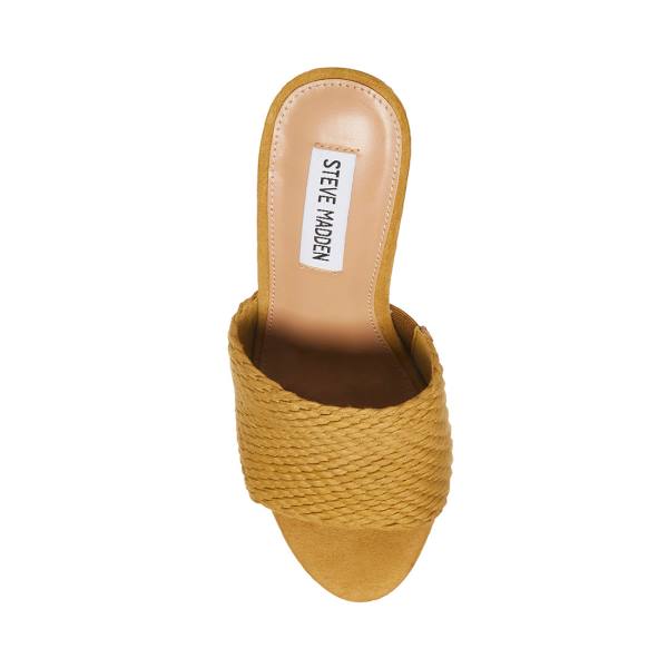 Steve Madden Elenora Tan Sandalet Kadın Kahverengi | SM-597TF