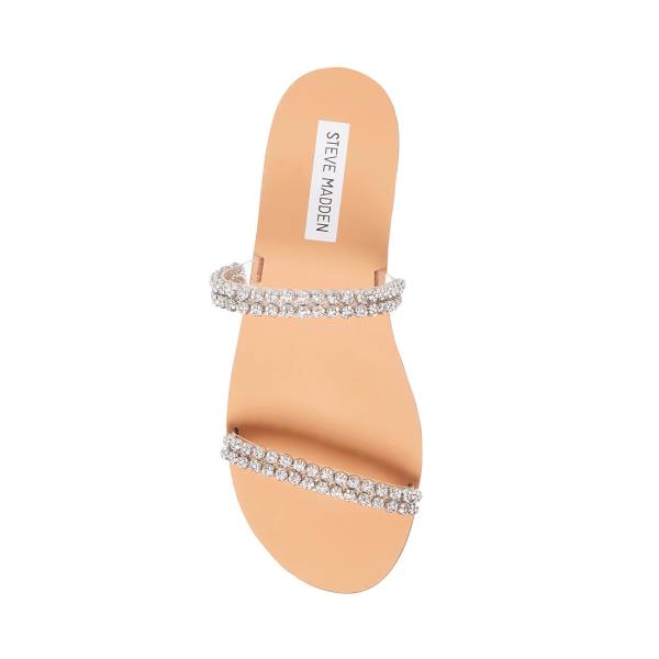 Steve Madden Felicia Sandalet Kadın Clear | SM-041JQ