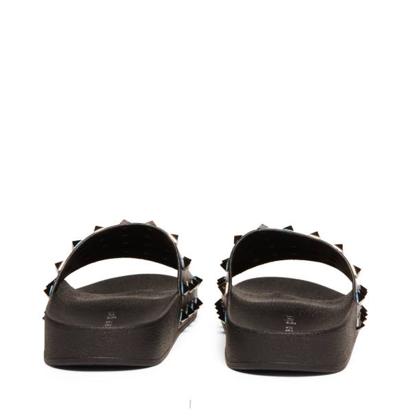 Steve Madden Flashh Paris Sandalet Kadın Siyah | SM-309UH