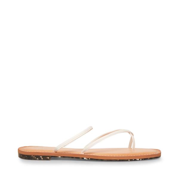 Steve Madden Free Paris Sandalet Kadın Beyaz | SM-861BZ