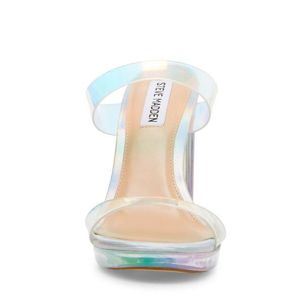 Steve Madden Glassify Heel Topuklu Ayakkabı Kadın Rainbow | SM-865UZ