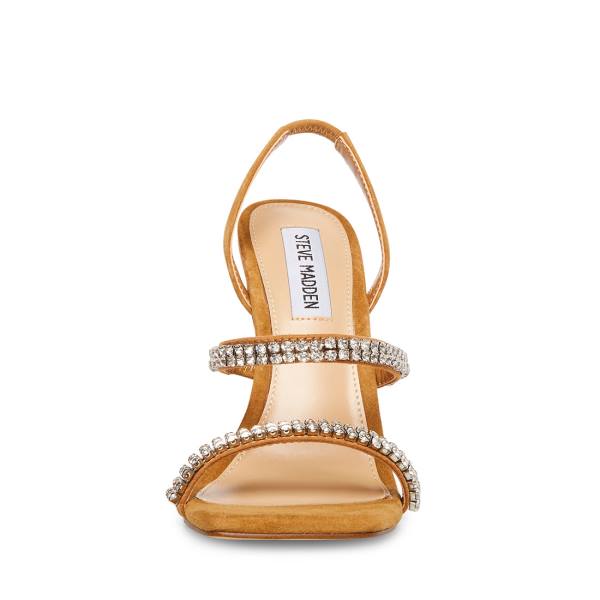 Steve Madden Grade-r Camel Heel Topuklu Ayakkabı Kadın Kahverengi Renkli | SM-691NE