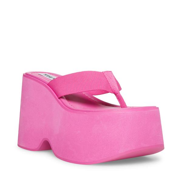 Steve Madden Gwen Sandalet Kadın Pembe | SM-972XB