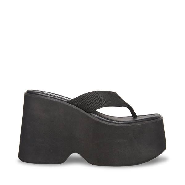 Steve Madden Gwen Sandalet Kadın Siyah | SM-375MH