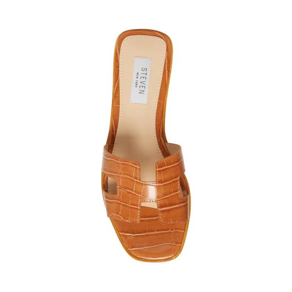 Steve Madden Hadyn Cognac Sandalet Kadın Kahverengi Renkli | SM-209LX