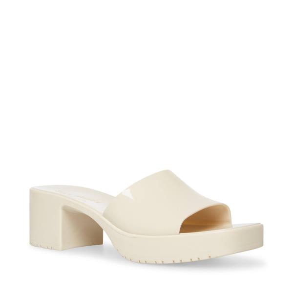 Steve Madden Harlin Bone Sandalet Kadın Bej Rengi | SM-271KC