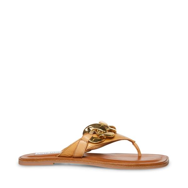 Steve Madden Hazel Tan Sandalet Kadın Kahverengi | SM-271HK