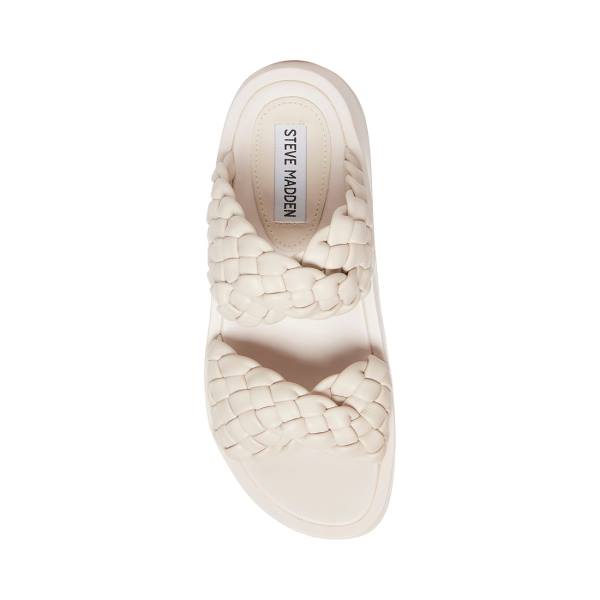 Steve Madden Helsa Bone Sandalet Kadın Bej Rengi | SM-365RG