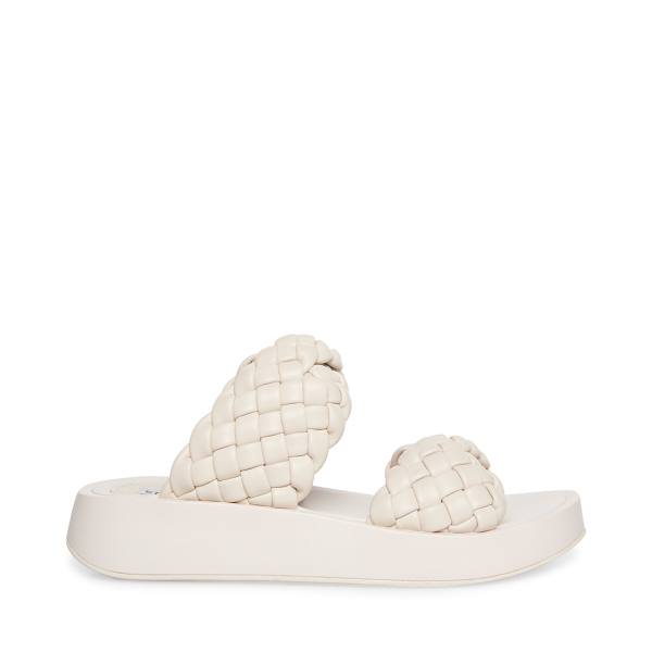 Steve Madden Helsa Bone Sandalet Kadın Bej Rengi | SM-365RG