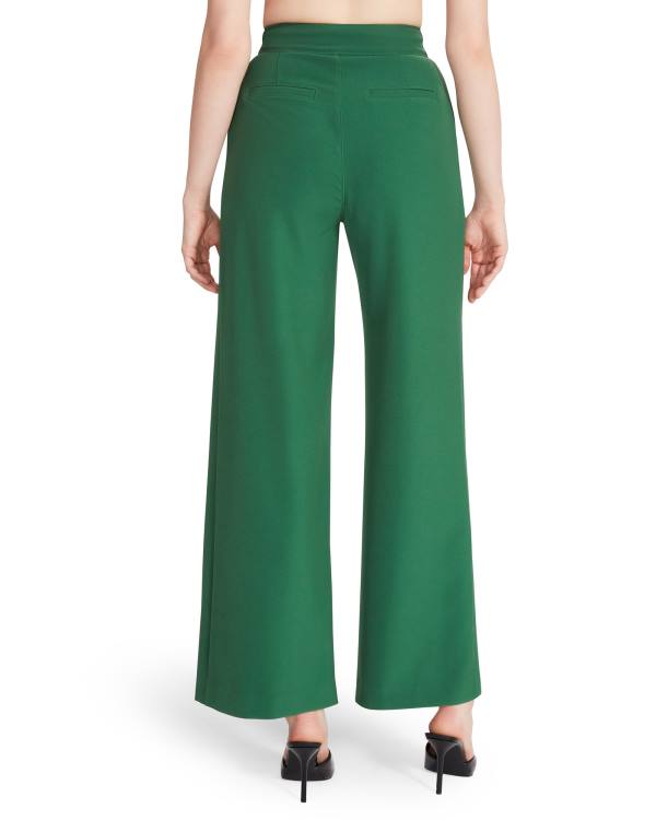 Steve Madden High Waisted Trouser Pantolon Kadın Yeşil | SM-382QM