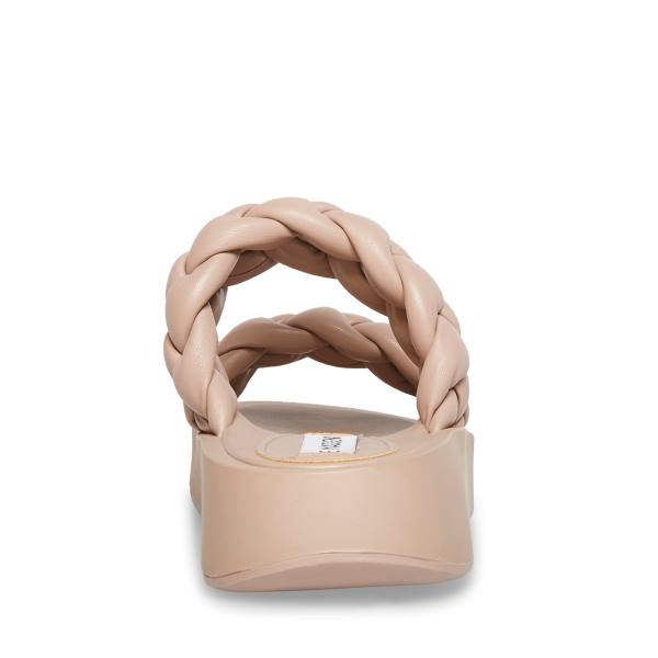 Steve Madden Hillary Taupe Sandalet Kadın Gri Kahverengi | SM-624VI