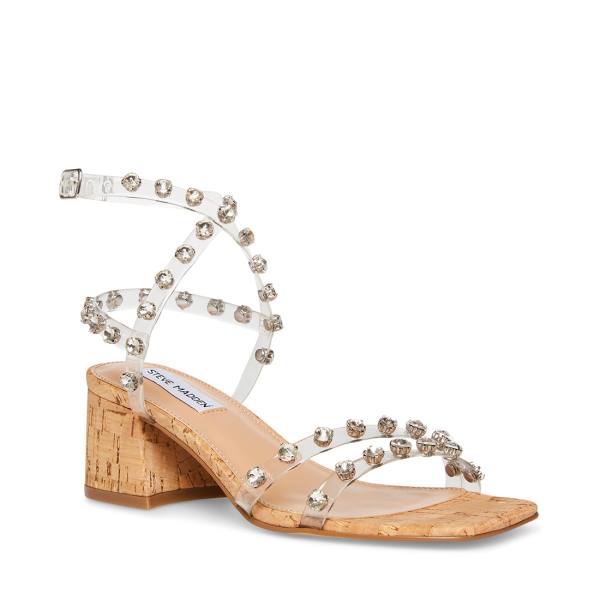 Steve Madden Invent Sandalet Kadın Clear | SM-592RT