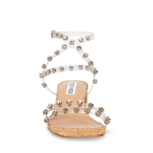 Steve Madden Invent Sandalet Kadın Clear | SM-592RT