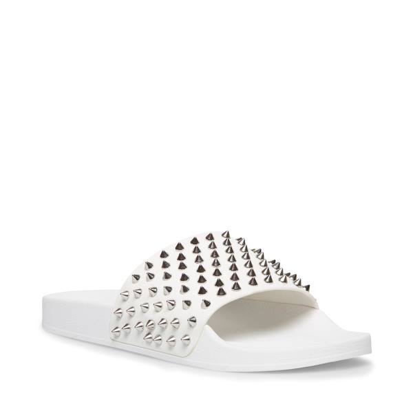 Steve Madden Jaded Sandalet Erkek Beyaz | SM-736GW