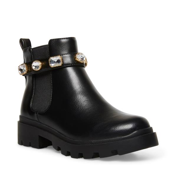 Steve Madden Jamulet Bot Çocuk Siyah | SM-641UX