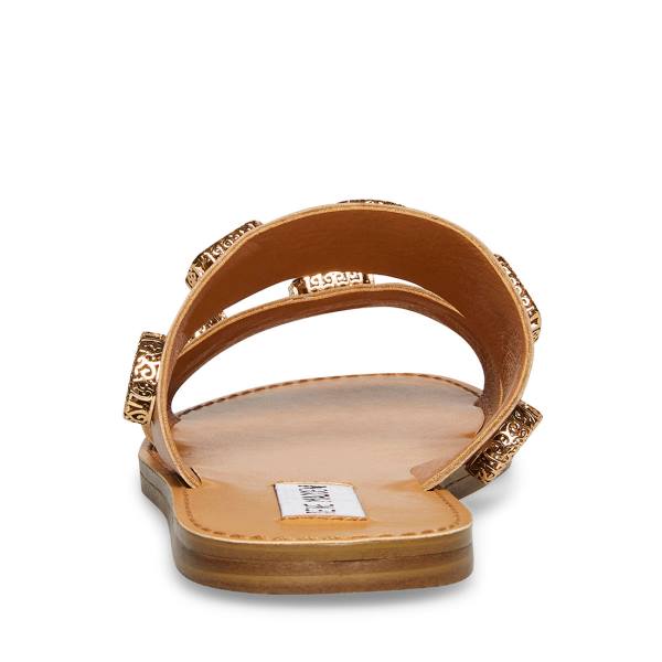 Steve Madden Jem Tan Sandalet Kadın Kahverengi Renkli | SM-125HO