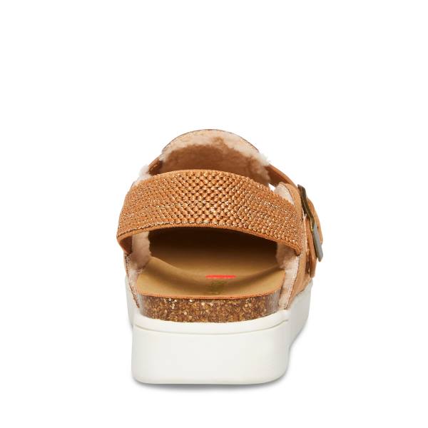 Steve Madden Jfade Tan Terlik Çocuk Kahverengi | SM-264AL